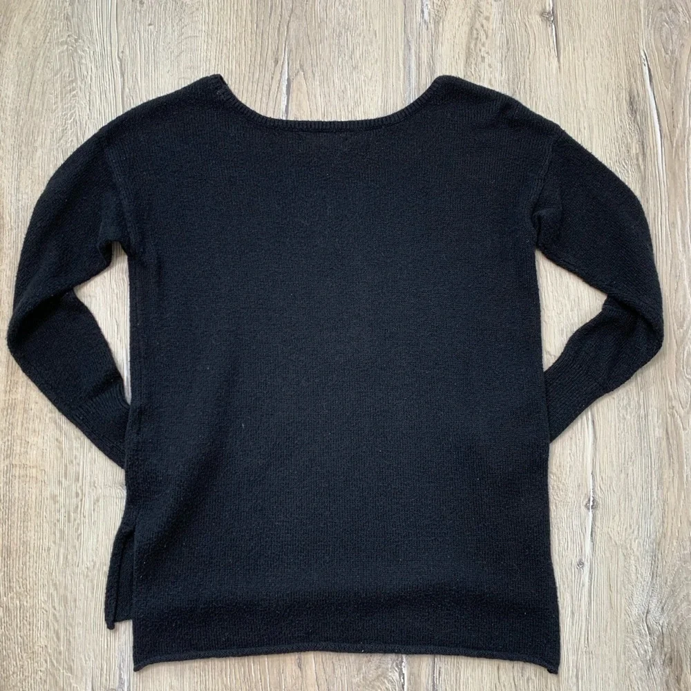 Hollister Black Knit Soft Sweater